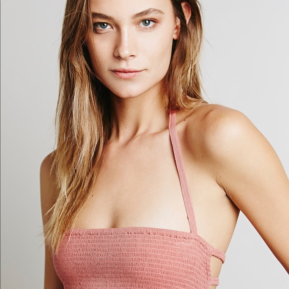 •3X HP•SOLD OUT•Boho Backless Strapless Pink Maxi• - Picture 3 of 8